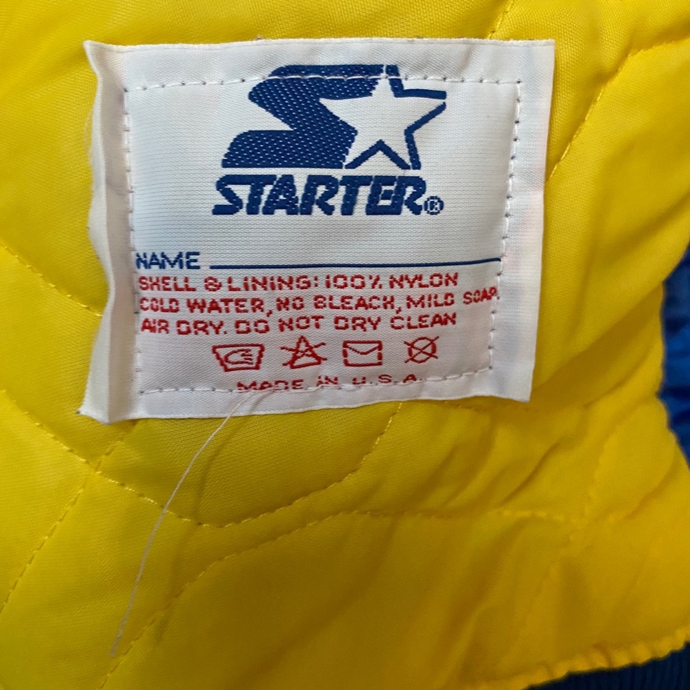 Vintage Los Angeles Rams Satin Jacket - Picture 7 of 7